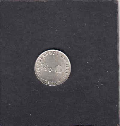Beschrijving: 1/10 Gulden 